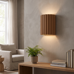 Nordic Resin Wall Sconce - Orange