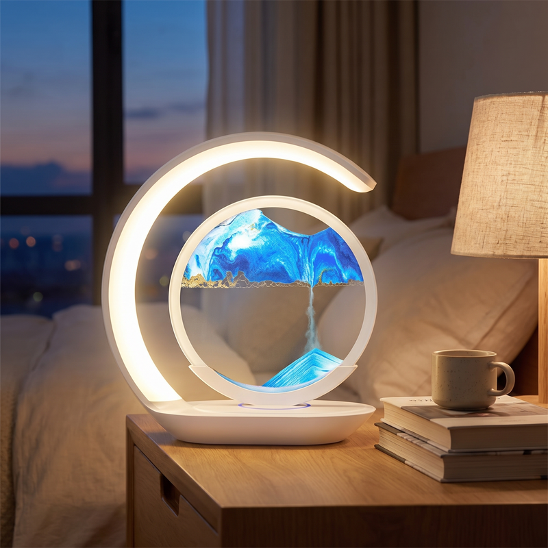 Quicksand Hourglass Night Lamp
