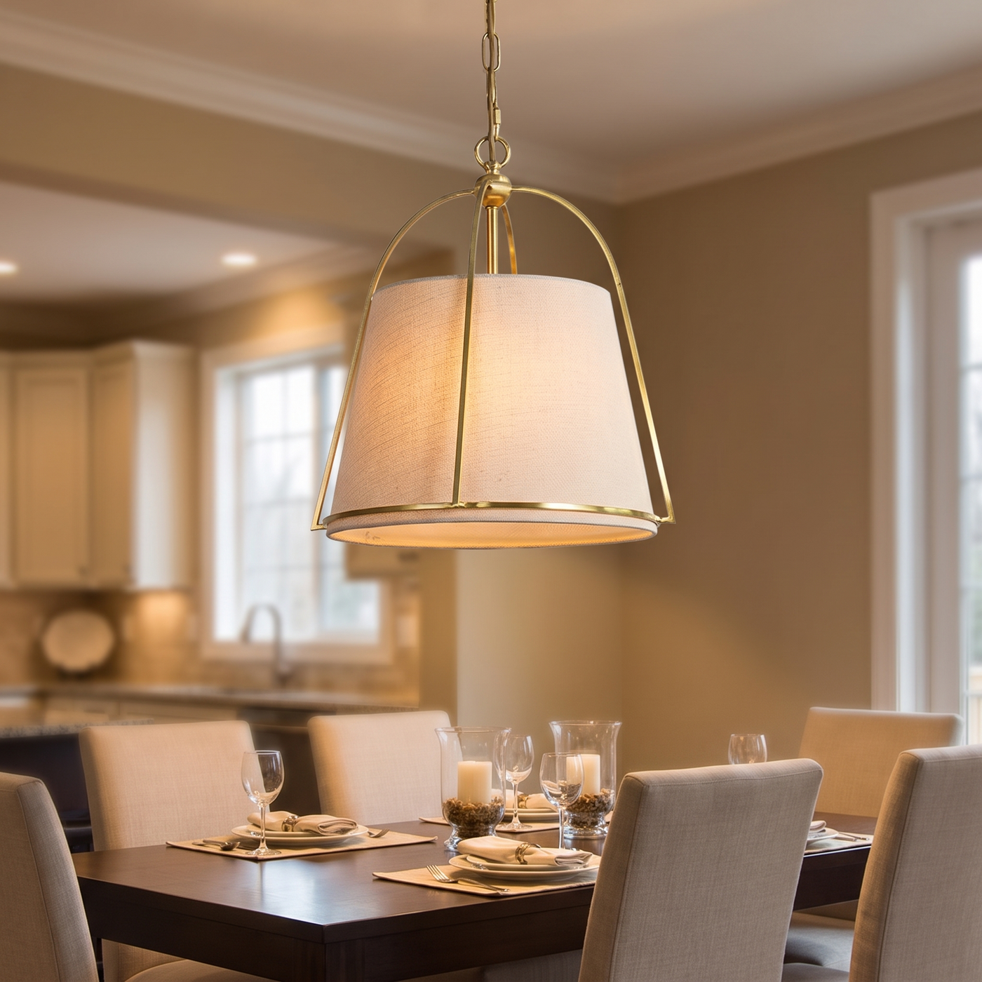 Golden Luxury Pendant Light - Gold