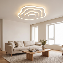 Ripple Acrylic Ceiling Light - 60cm / 3-Color Dimming