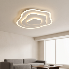 Ripple Acrylic Ceiling Light - 50cm / 3-Color Dimming