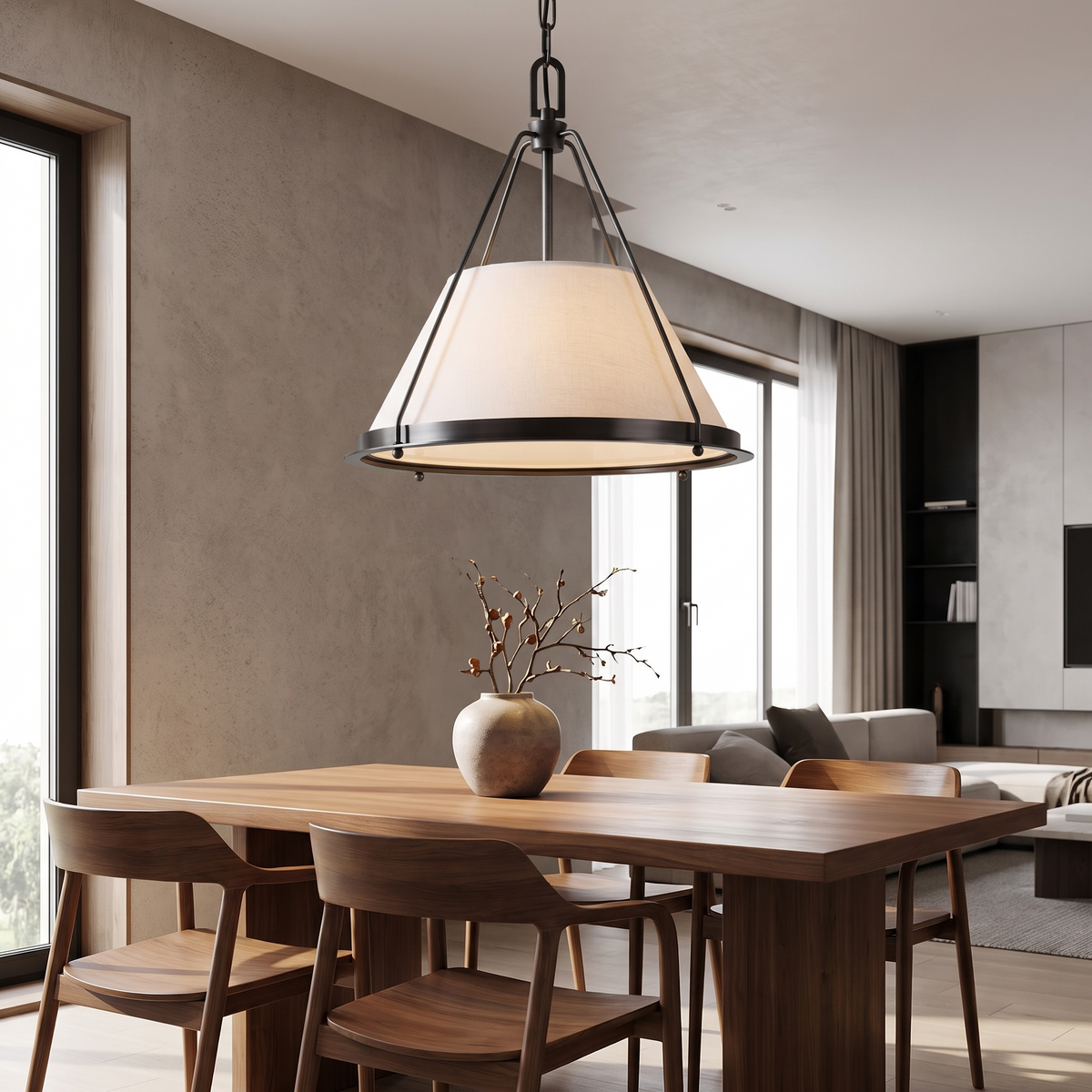 Chinese Style Pendant Chandelier - 40cm - Style A