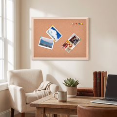 Pine Wood Cork Board Frame - 30x40 cm