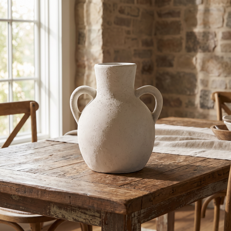 Terracotta Farmhouse Vase