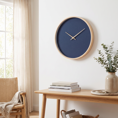 Nordic Wooden Wall Clock - Natural Wood – Blank Face (Alt Listing)