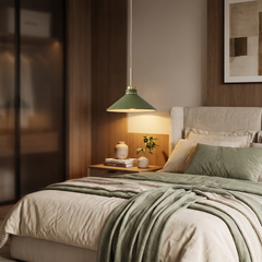 Iron Bedside Pendant Light - Finish A / D25cm