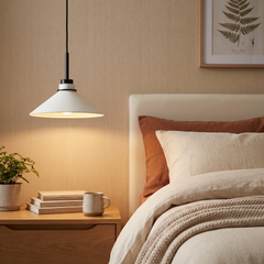 Iron Bedside Pendant Light - Finish D / D25cm