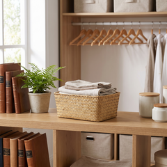 Seagrass Woven Storage Box - Small