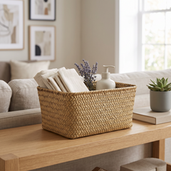 Seagrass Woven Storage Box - Large