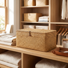 Seagrass Woven Storage Box - Extra Large (32cm)