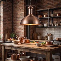 Bronze Edison Pendant Lamp - Style C – Bronze