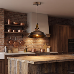 Bronze Edison Pendant Lamp - Style A – Bronze