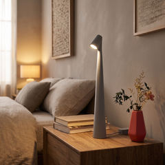 USB Touch Dimming Table Lamp - Gray