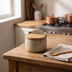 Japanese Ceramic Seasoning Jar Set - 1 Pc